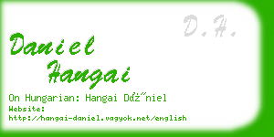 daniel hangai business card